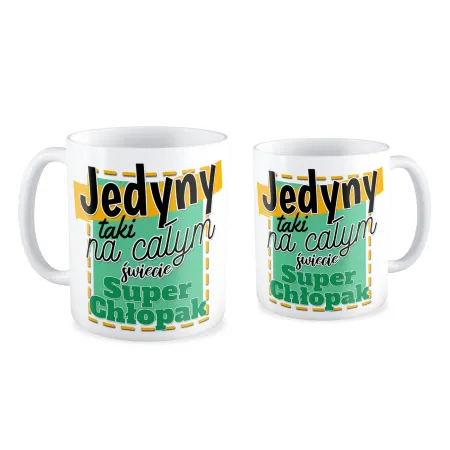 Kubek na DZIEŃ CHŁOPAKA Jedyny taki na całym świecie